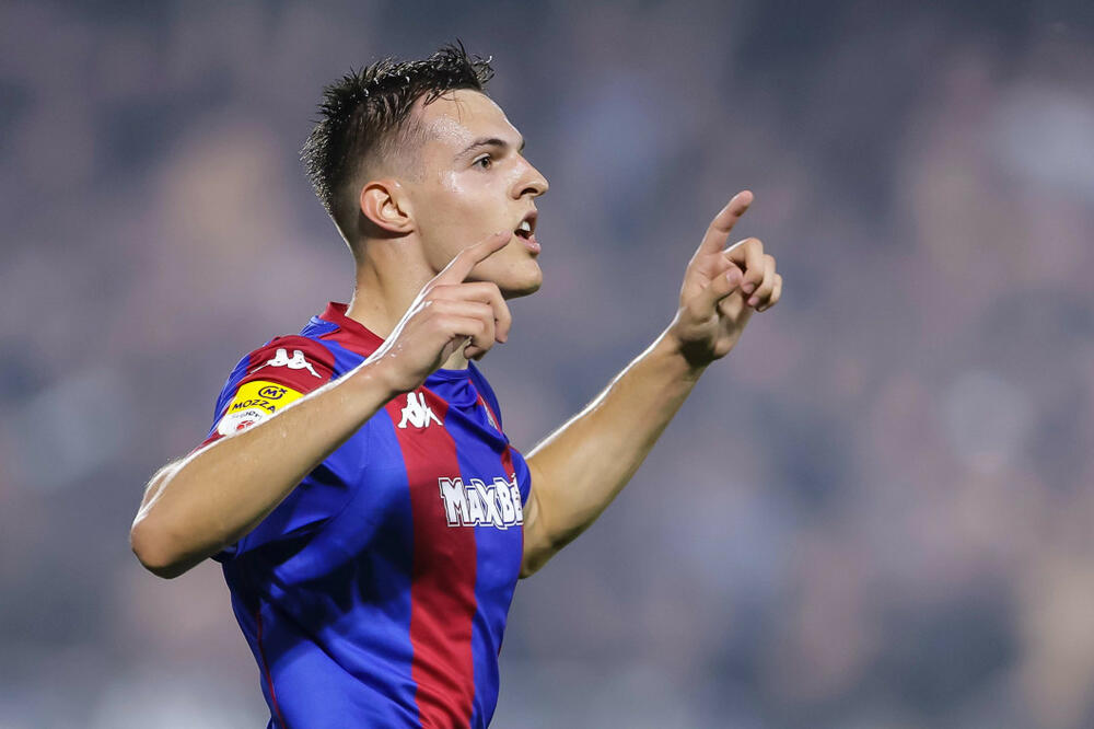 Andrej Kostić na večerašnoj utakmici, Foto: FK Partizan