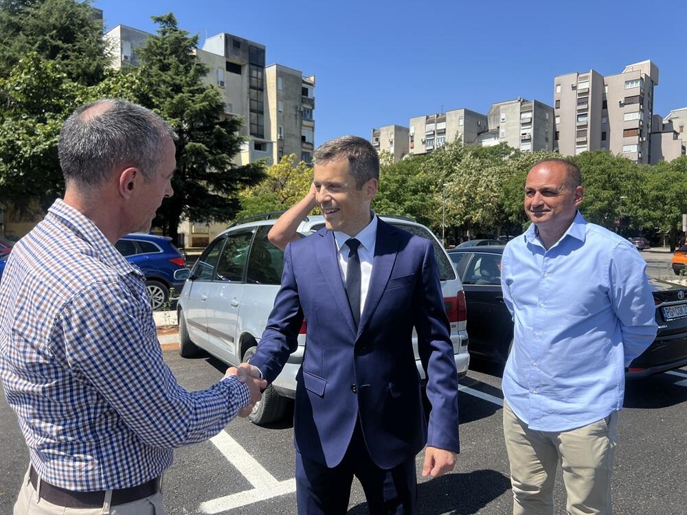 parking Blok 5, parking Blok V