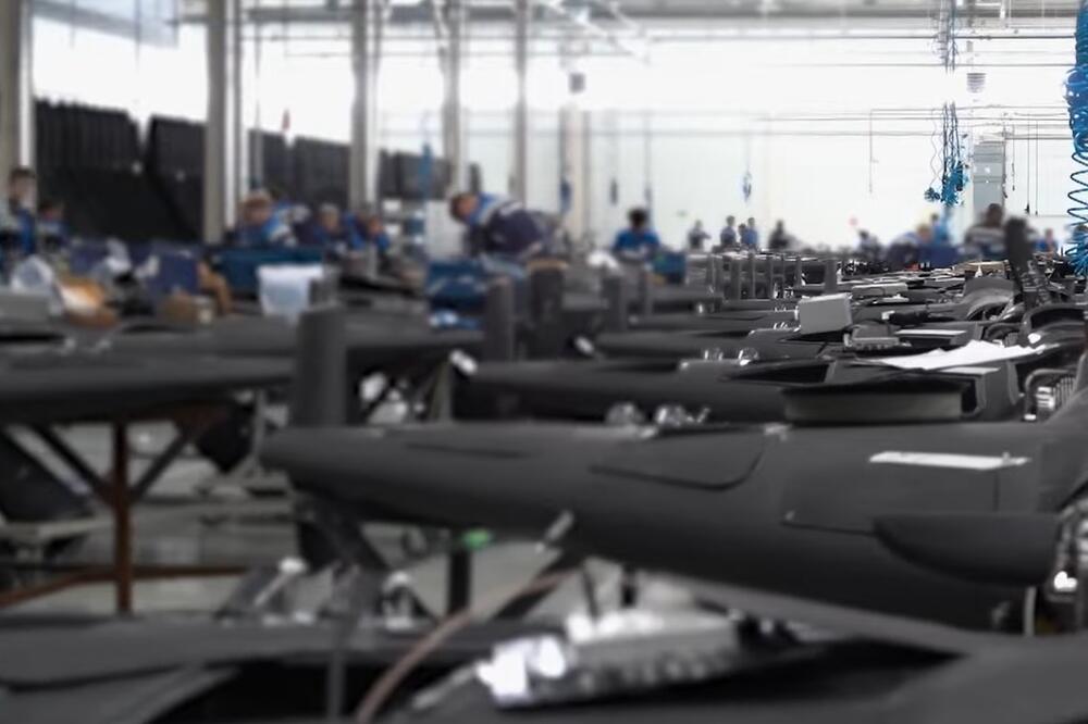 Detalj iz fabrike dronova, Foto: Screenshot/Youtube