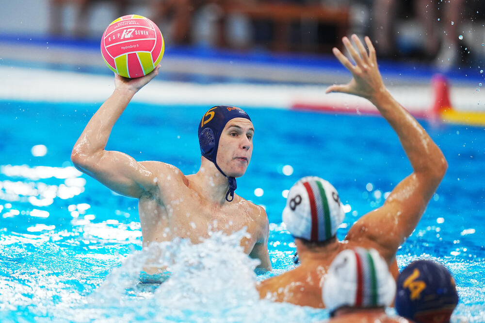 Črnogorski vaterpolisti na Evropskem prvenstvu v skupini z Madžarsko, Francijo in Malto