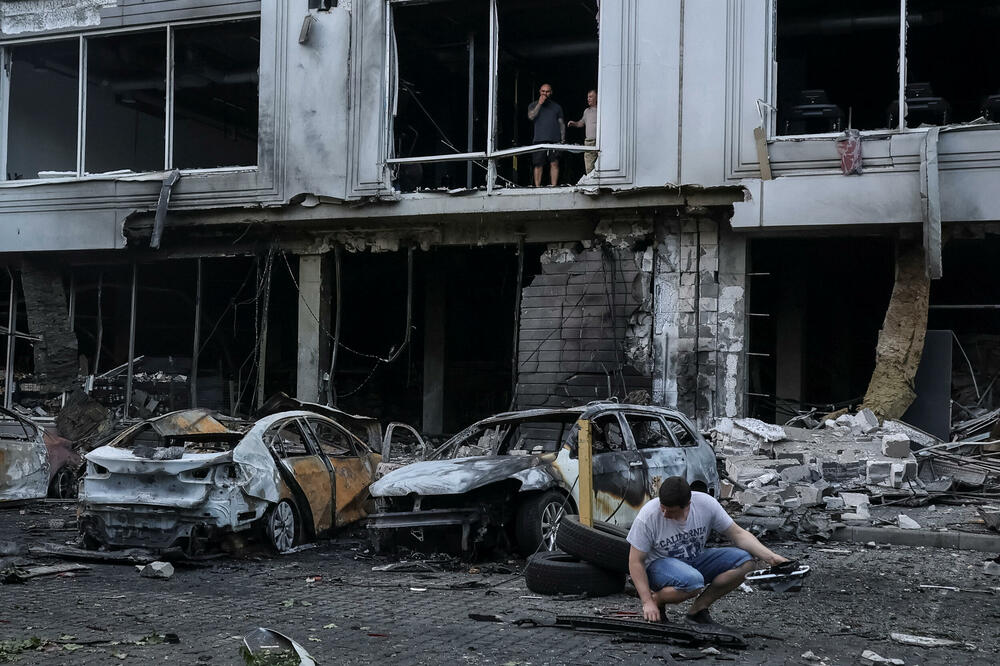 Detalj iz Odese nakon ruskog napada, Foto: REUTERS