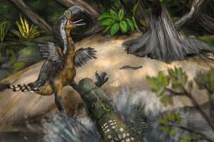 Praistorijska borba predatora: Ko je ubio 'pticu-teror'