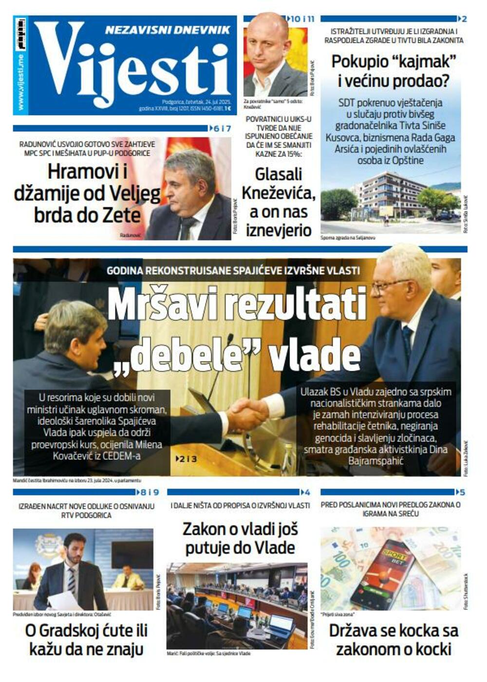 Novi zapleti v politiki in zunanjih odnosih