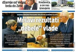 Naslovna strana "Vijesti" za 24. jul 2025.