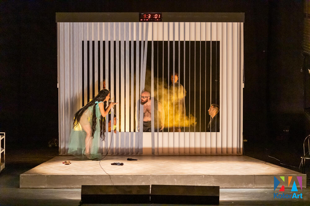 Scena iz predstave Mirka Radonjića