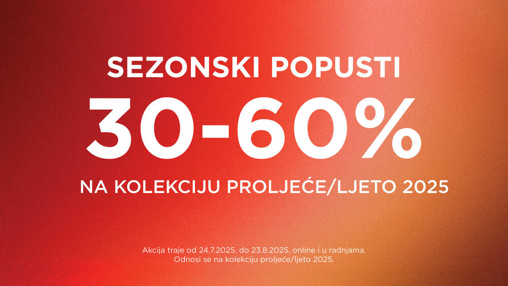 XYZ Fashion Store je predstavil poletno razprodajo z do 60% popusti