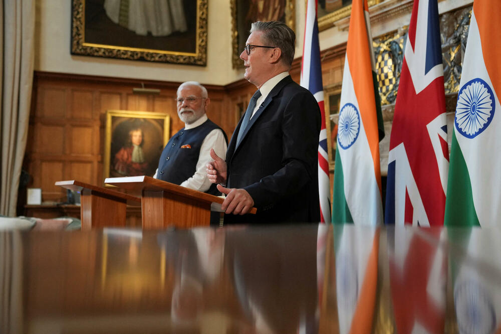 Starmer i Modi, Foto: Reuters