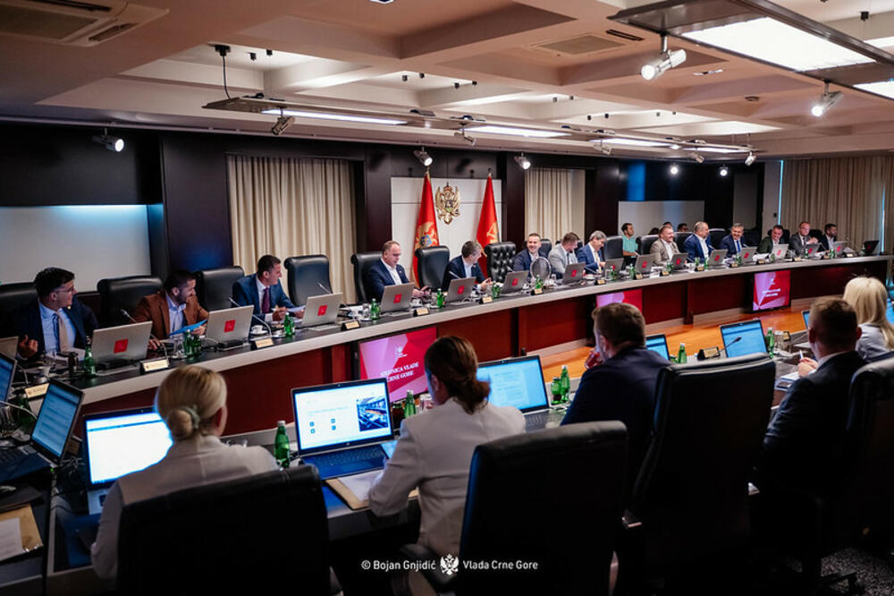 Sa sjednice Vlade, Foto: Bojan Gnjidić/Vlada Crne Gore