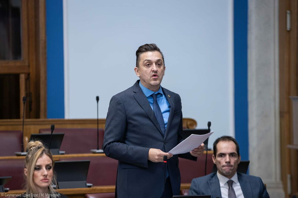 Vuković na sjednici, Foto: Skupština Crne Gore