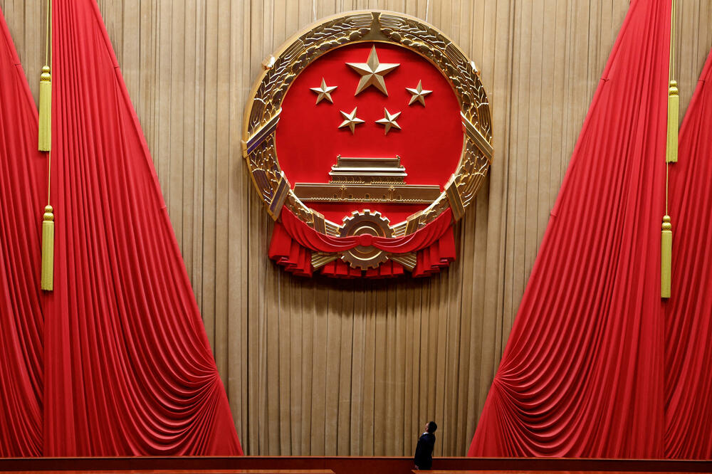 Generalni sekretar UN Antonio Gutereš sa kineskim predstavnikom u UN Fu Kongom, Foto: REUTERS