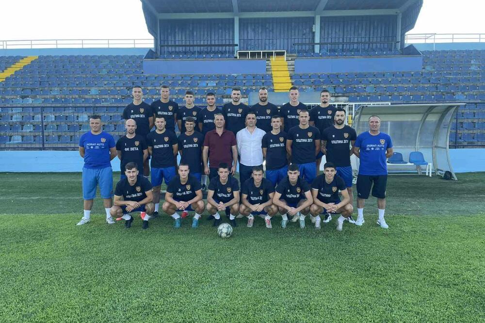 Prvi crnogorski šampion, Zeta, jedan je od favorita za plasamn u Drugu ligu, Foto: FK Zeta