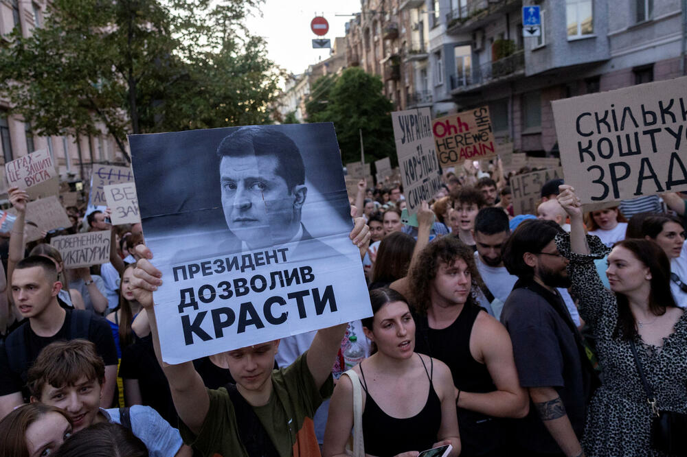 Većina učesnika na protestima bili su mladi ljudi, Foto: Rojters