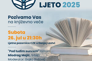 Miodrag Majić na Ljetnjoj pozornici u Donjoj Lastvi