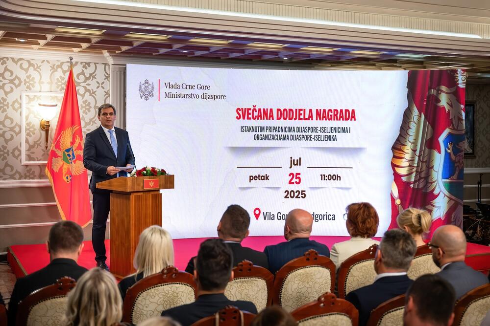 <p>Ministarstvo dijaspore upriličilo je svečanu dodjelu nagrada i priznanja istaknutim pripadnicima i organizacijama dijaspore-iseljenika</p>