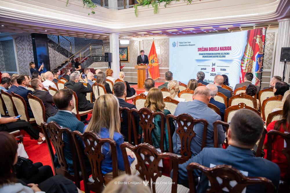 <p>Ministarstvo dijaspore upriličilo je svečanu dodjelu nagrada i priznanja istaknutim pripadnicima i organizacijama dijaspore-iseljenika</p>