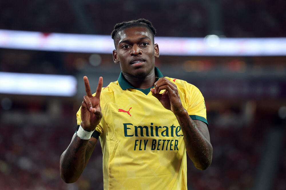 Leao je gol posvetio Žoti, Foto: Reuters