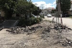 Radovi u Omladinskoj ulici stali nakon sukoba stanara i...