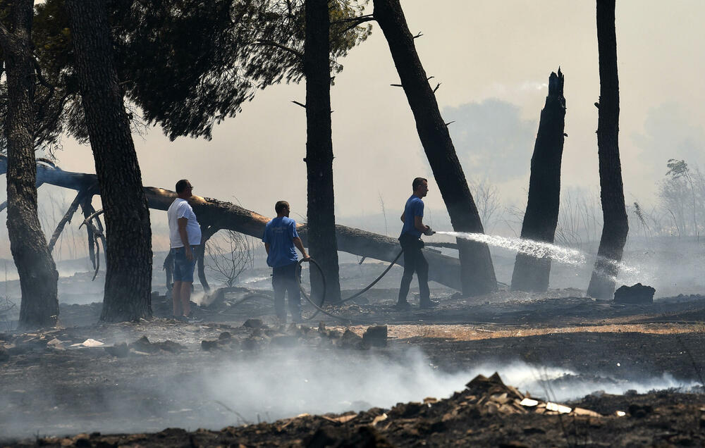 <p>Na teren su izašli svi raspoloživi kapacitieti Službe zaštite i spašavanja Glavnog grada</p>