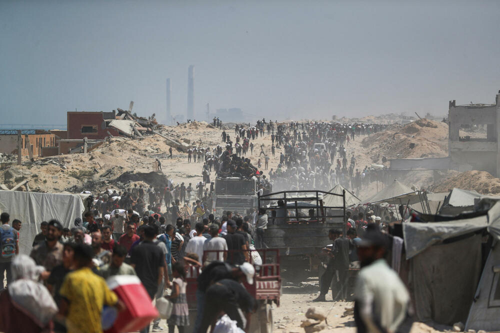 Stanovnici Gaze primili humanitarnu pomoć, Foto: Reuters
