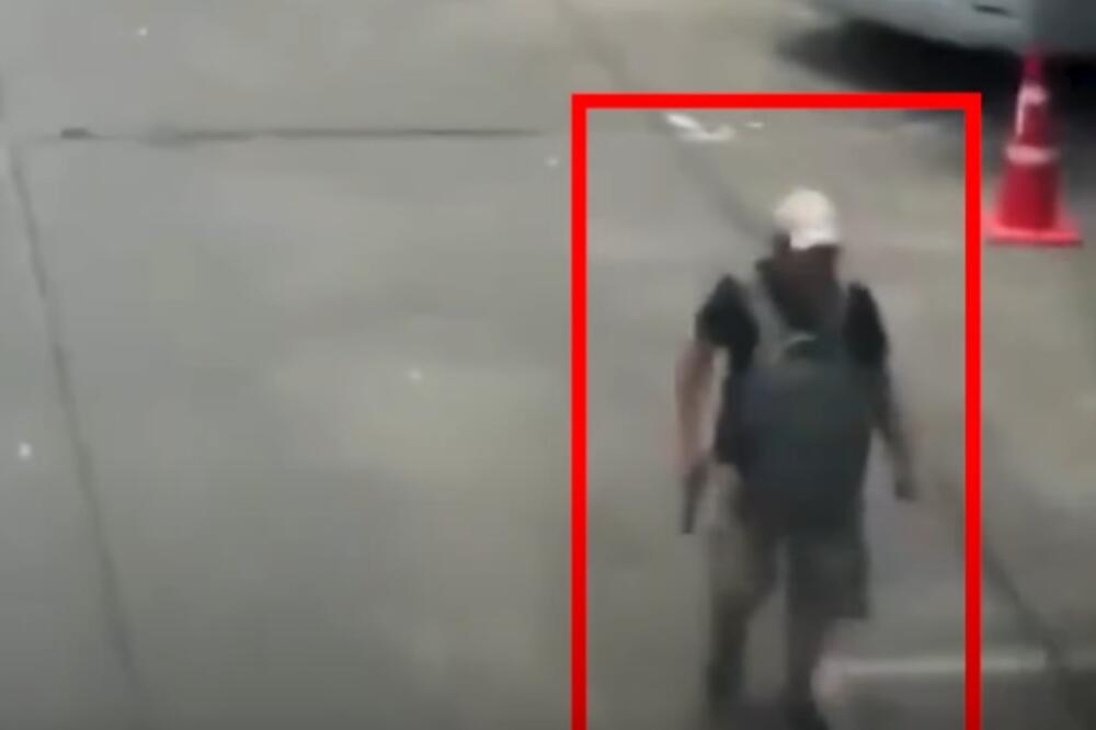 Osumnjičeni napadač, Foto: Screenshot/Youtube