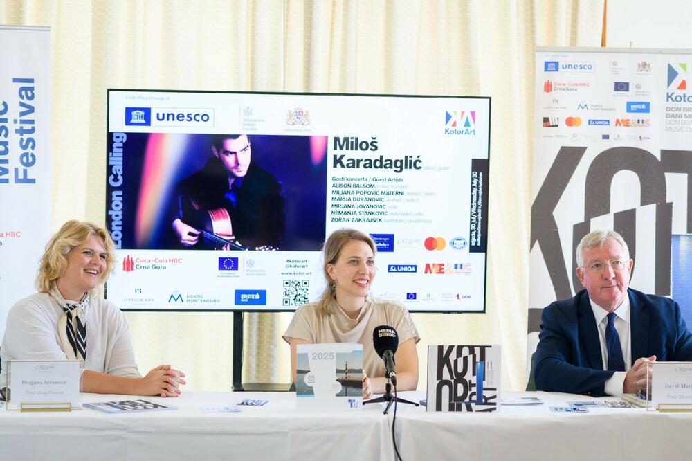 Sa konferencije za medije u Porto Montenegru, Foto: KotorArt