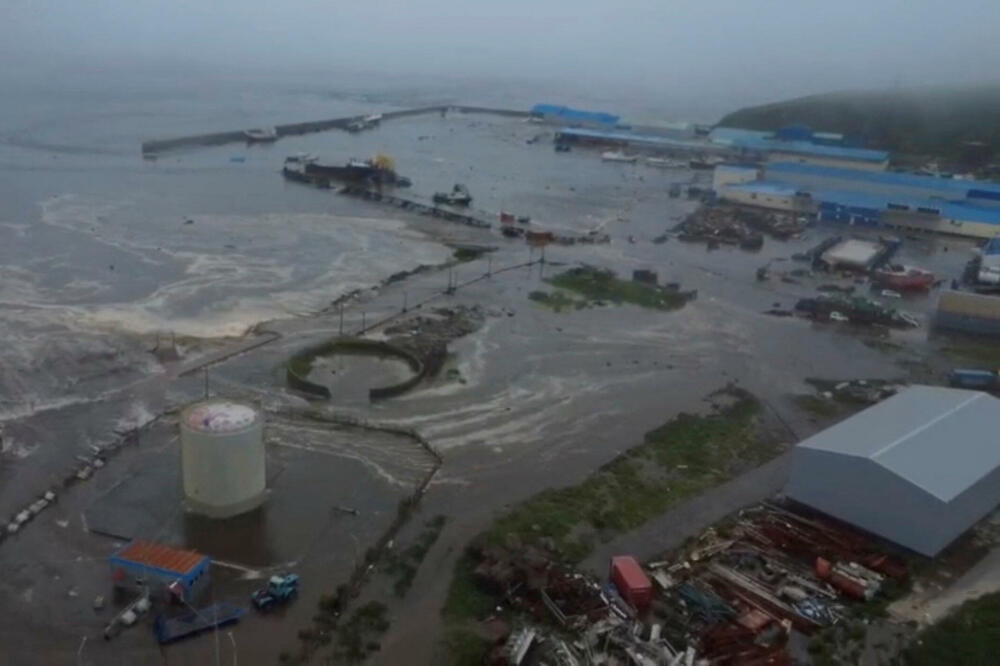 Poplava u Sjevero-Kurilsku nakon cunamija, Foto: REUTERS