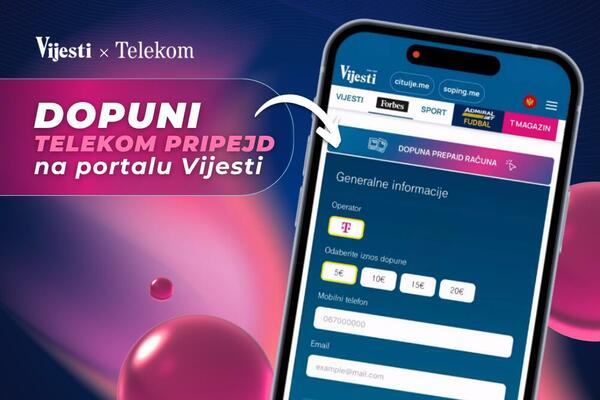 Brža dopuna Telekom pripejd računa dostupna na portalu Vijesti