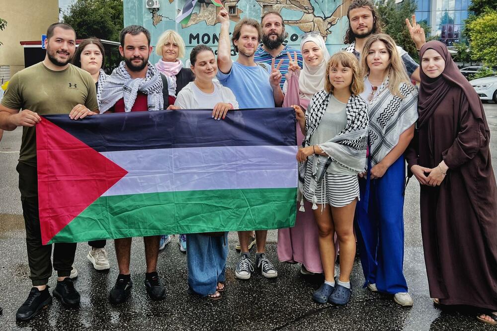 Fotografija koju je dostavio Pokret Solidarnosti sa Palestinom, Foto: Pokret Solidarnosti sa Palestinom