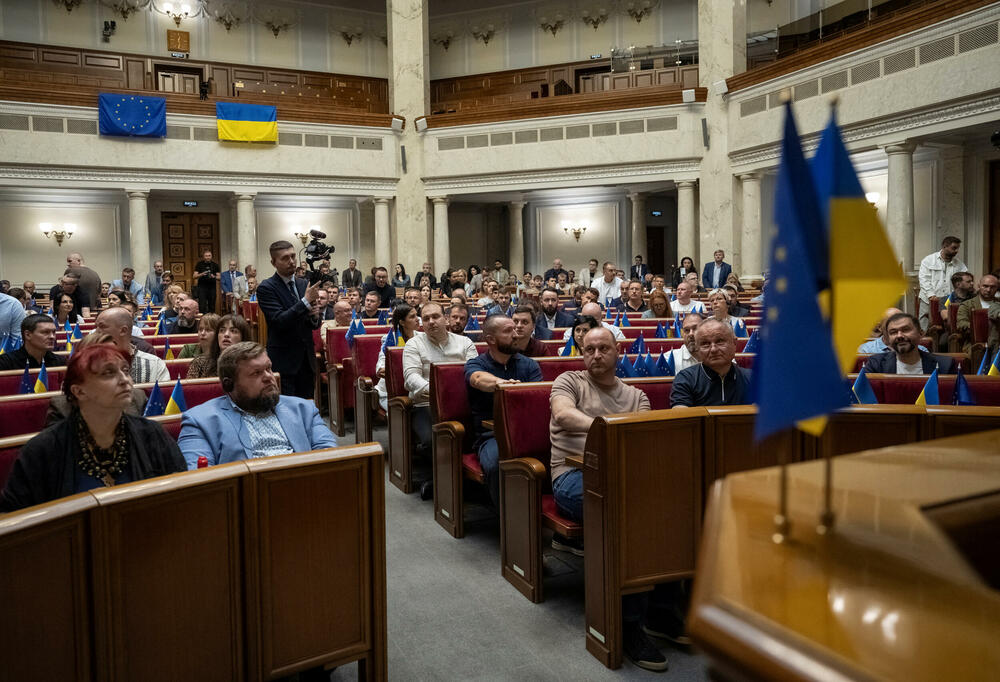 Ukrajinski poslanici su novi zakon usvojili jednoglasno