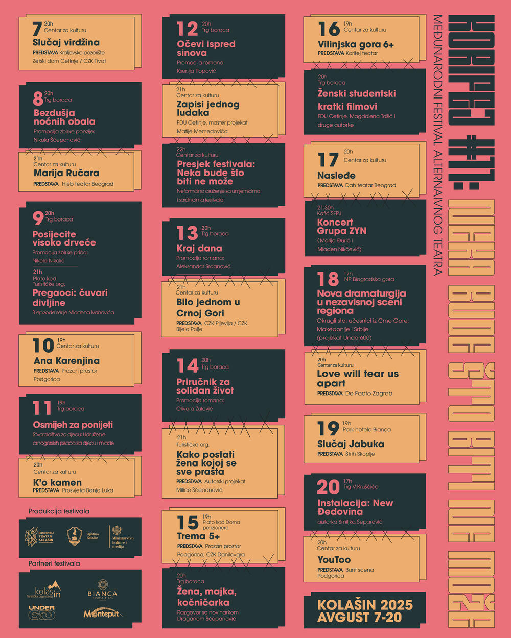 Program ovogodišnjeg festivala