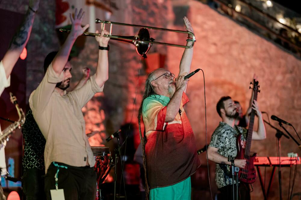 Sa festivala u Herceg Novom: Del Arno bend, Foto: Miloš Samardžić