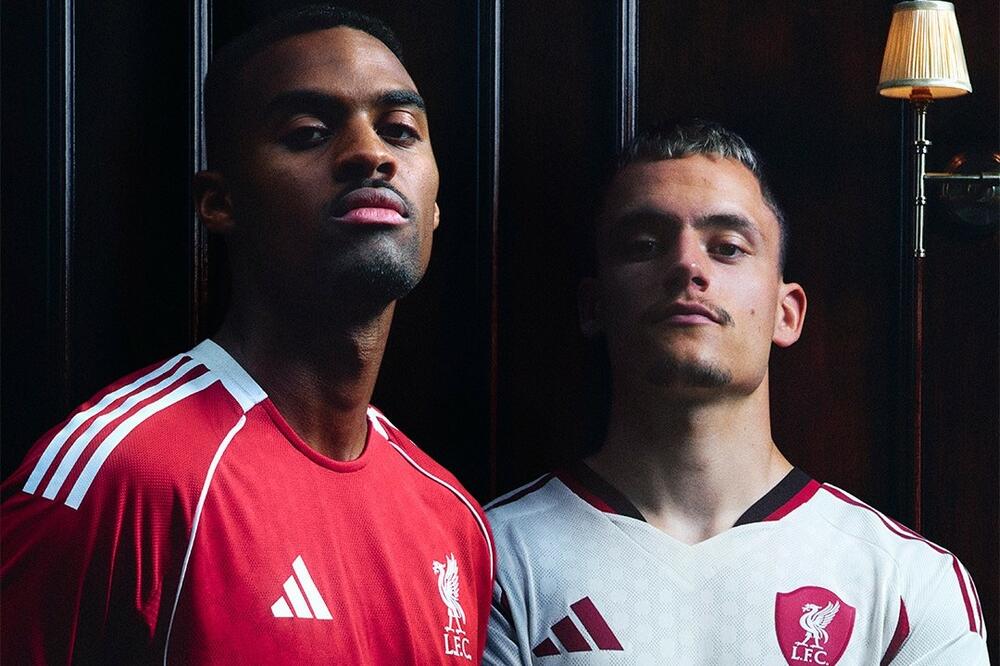 Gravenberh i Virc u novim dresovima Liverpula, Foto: Liverpool FC/X