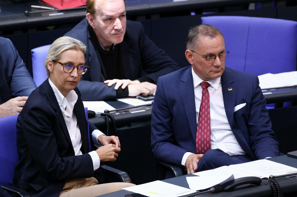 Lideri AfD-a Alis Vajdel i Tino Krupala, Foto: Reuters