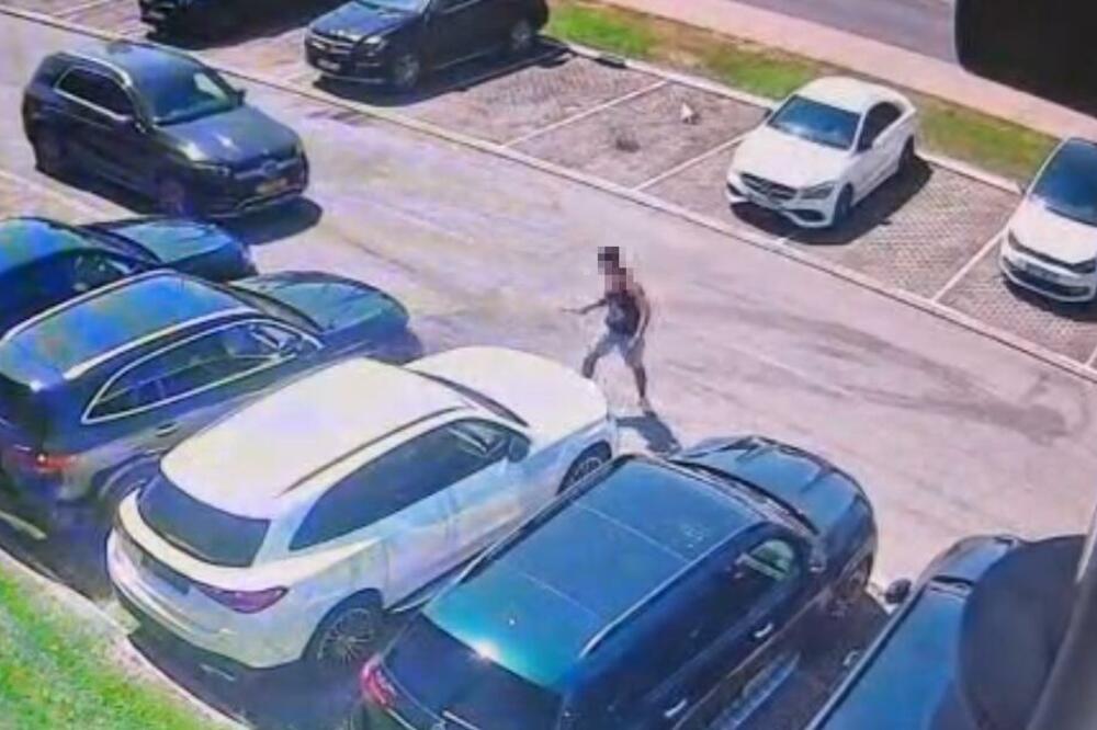 Snimak sa bezbjednosne kamere, Foto: Ljetopis Automotive