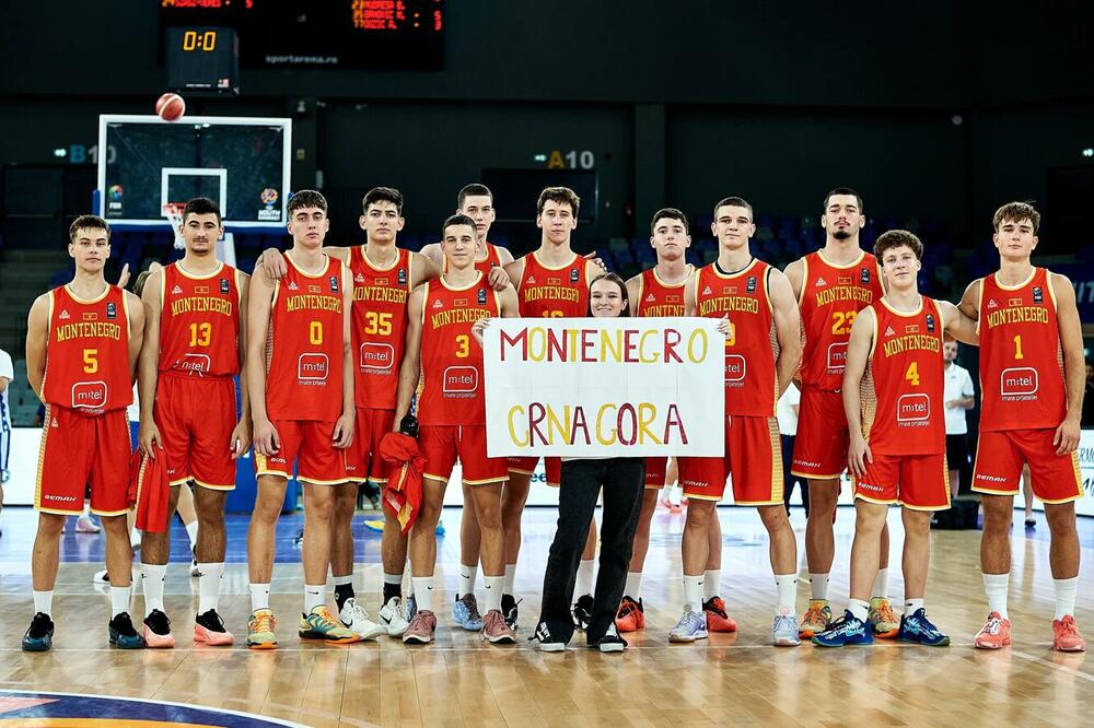 Juniorska košarkaška reprezentacija Crne Gore, Foto: FIBA