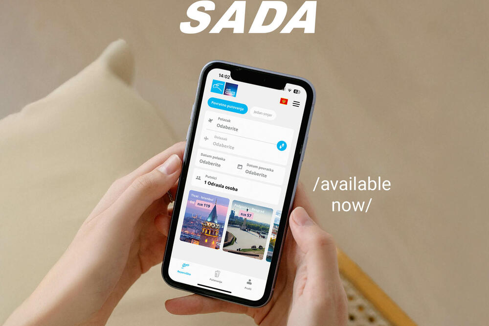 Fotografija koju je dostavio Air Montenegro, Foto: Air Montenegro