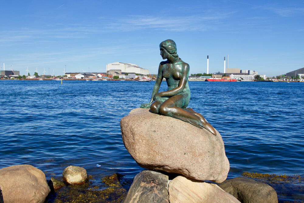 Statua sirene u Kopenhagenu