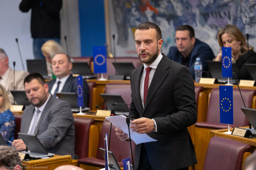 Urošević, Foto: Skupština Crne Gore/F.Burzanović