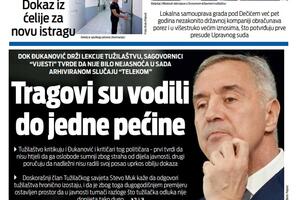 Naslovna strana "Vijesti" za 7. avgust 2025.