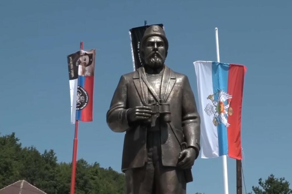 Sad današnjeg otkrivanja spomenika, Foto: Screenshot/TV Vijesti