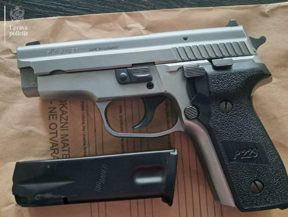 Fotografija koju je dostavila Uprava policije