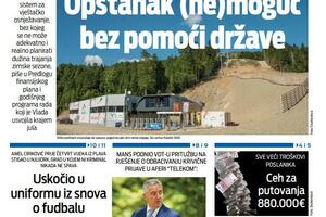 Naslovna strana "Vijesti" za 11. avgust 2025.