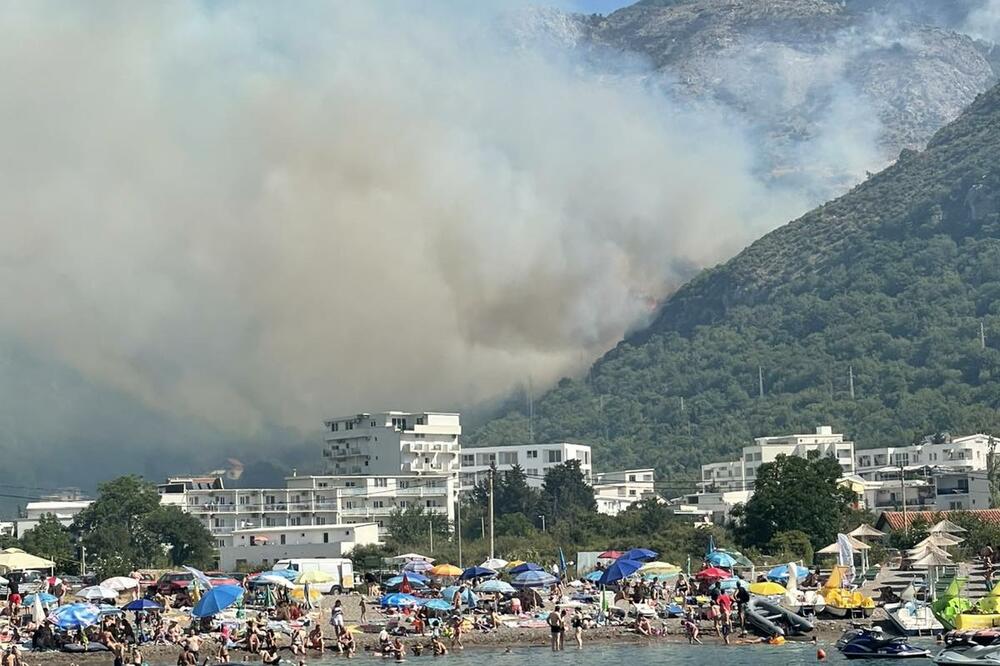 Požar u Čanju, Foto: Marija Pešić
