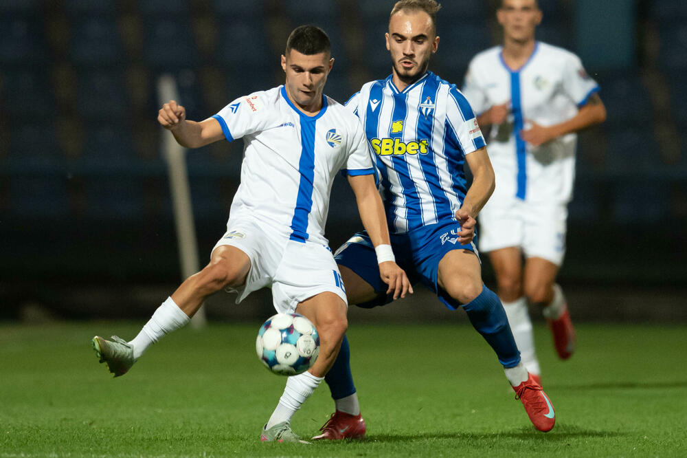 Sa meča u Podgorici u prvom krugu šampionata, Foto: FSCG