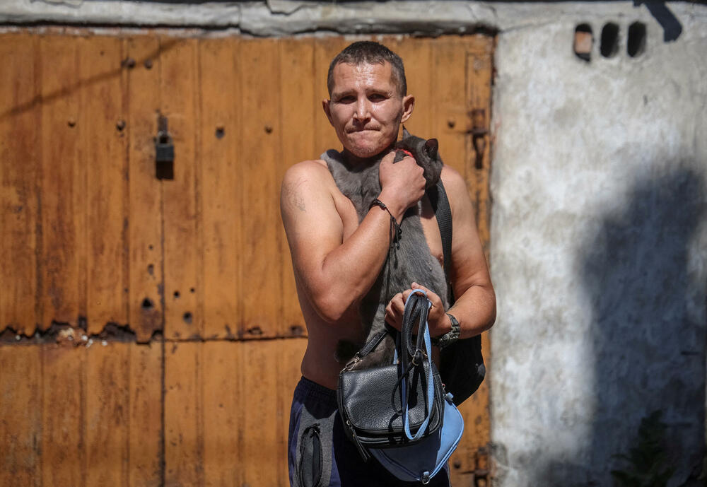 Iz grada Bilozerske u Donjeckoj oblasti nakon ruskog napada dronom