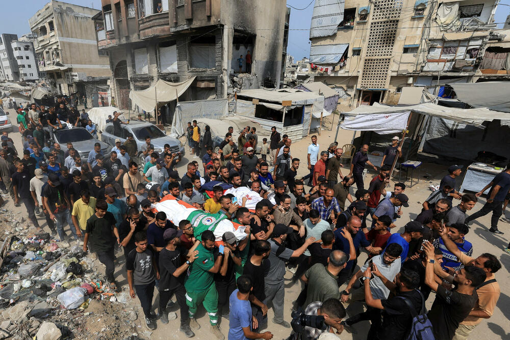 Novinari Al Džazire sahanjeni su juče u gradu Gaza, Foto: Rojters