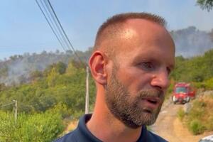 Bojanović: U Piperima stradale i kuće, požar je sada pod kontrolom