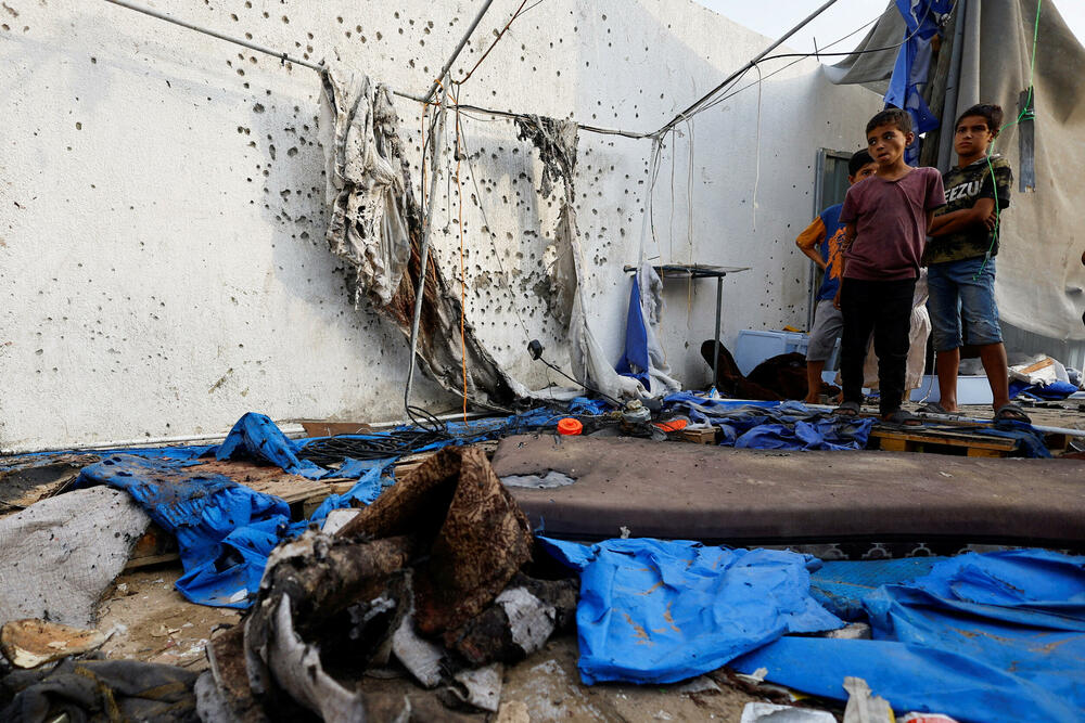 Novinari su ubijeni u vazdušnom napadu na šator