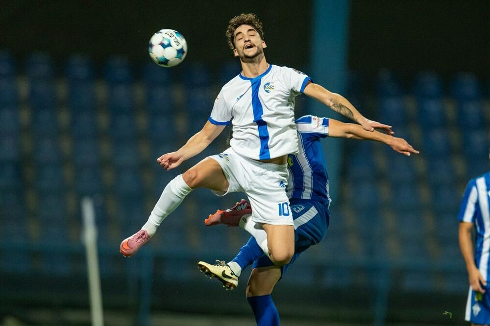 Sutjeska u naletu: Balša Tošković, Foto: FSCG