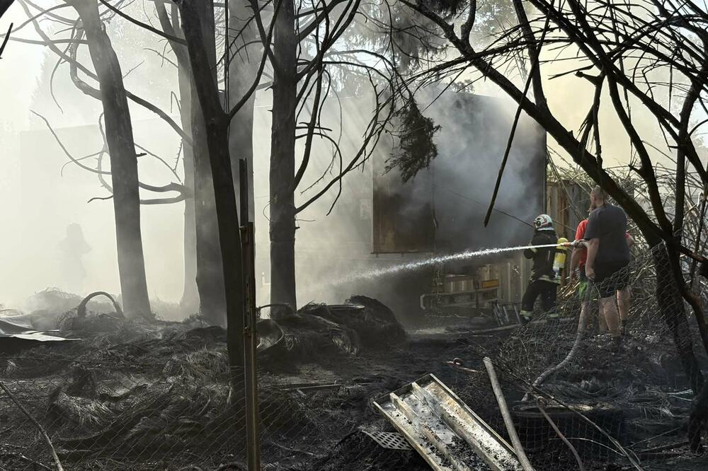 Nedavni požar u Baru, Foto: Marija Pešić